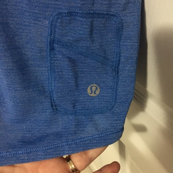 Women's Blue Short Sleeve Top - Picture 6 of 10